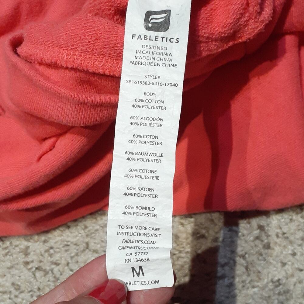 Fabletics Medium Back Cut Sweatshirt - image 4